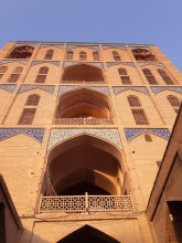 Ispahan. Le palais Ali Qapu.